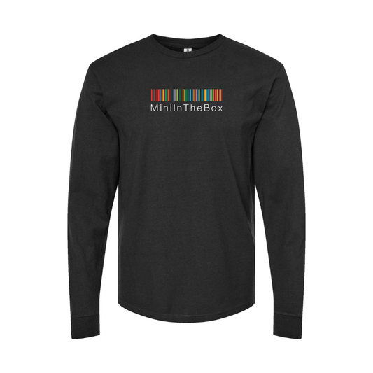 Youth Mini In The Box Logo Cotton Long Sleeve T-Shirt