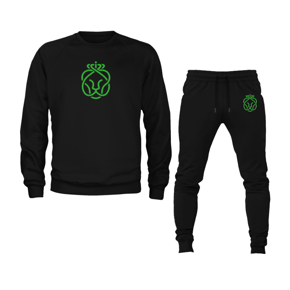 Men's Ahold Delhaize Symbol Crewneck Sweatshirt Joggers Suit