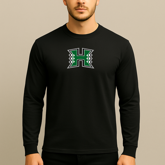 Men's Hawaii Warriors Logo Long Sleeve T-Shirt