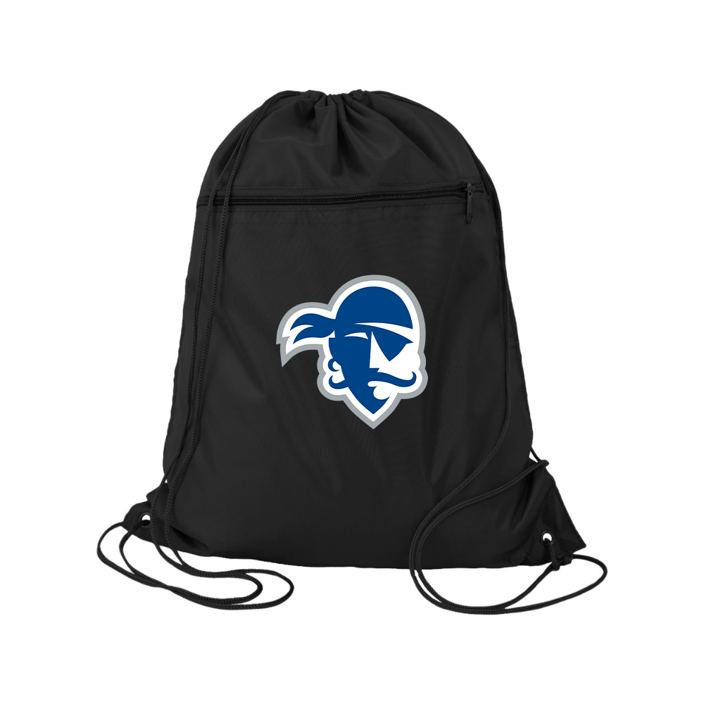 Seton Hall Pirates Logo Q-Tees - Polyester Cinchpack