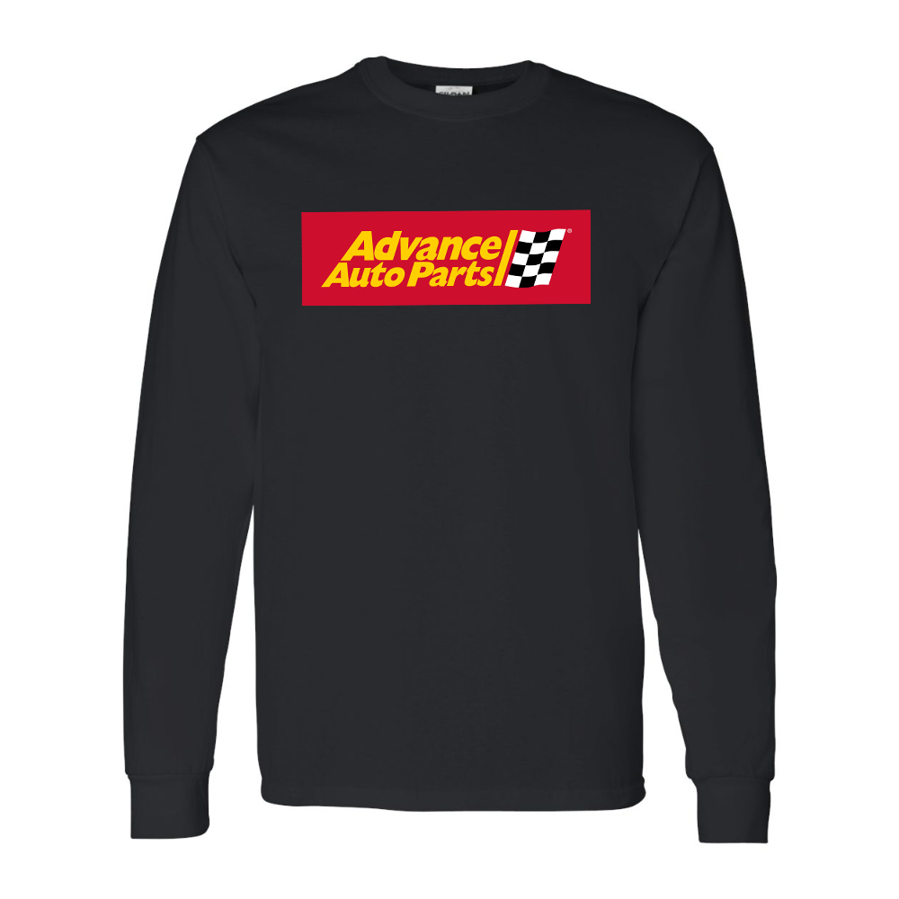 Men's Advance Auto Parts Logo Gildan Heavy Cotton Long Sleeve T-Shirt
