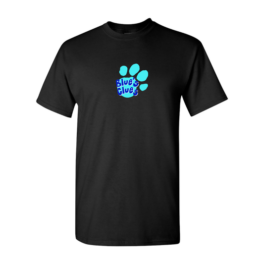 Men's Blues Clues Logo Cotton T-Shirt
