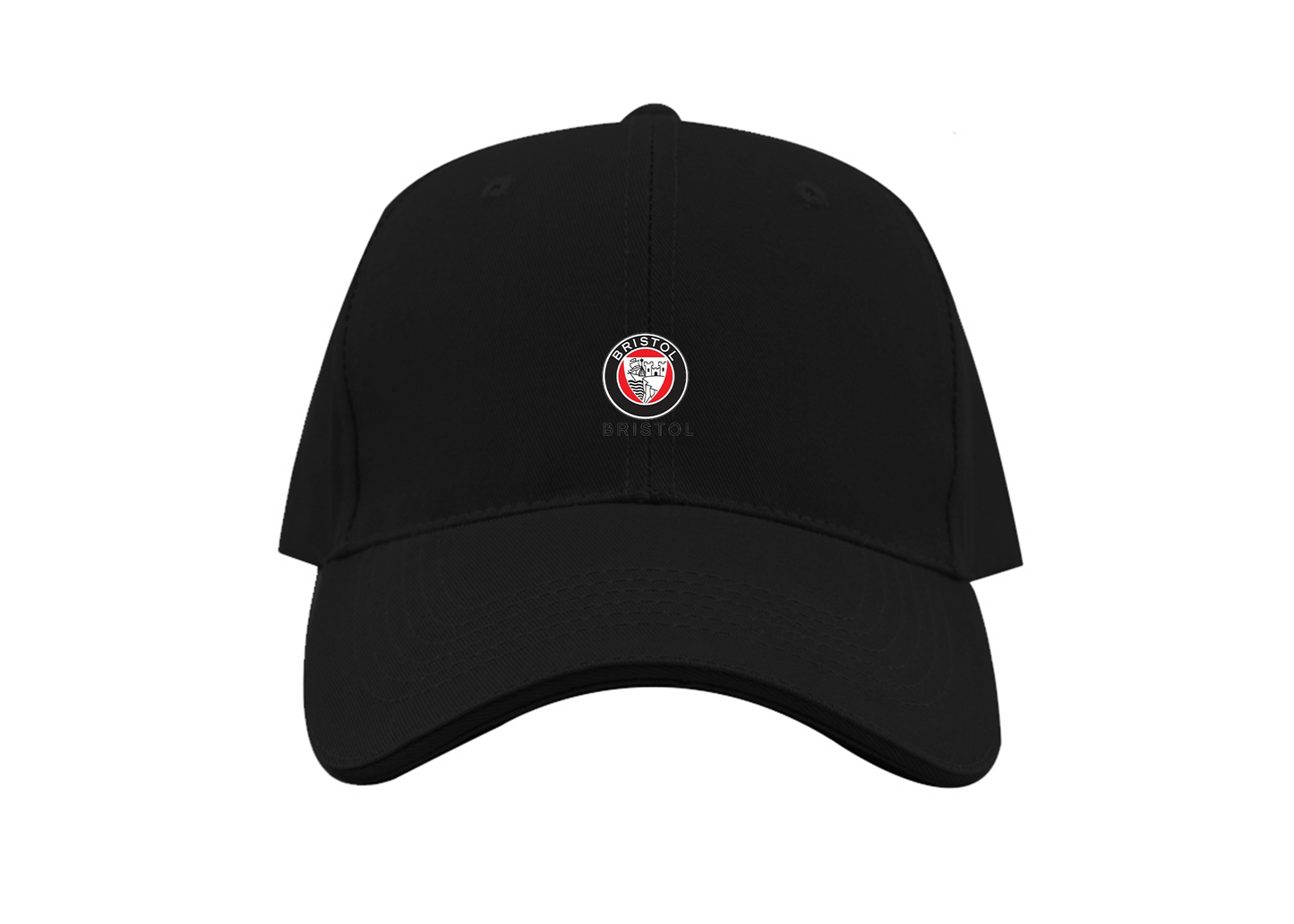 Bristol Logo Dad Baseball Cap Hat