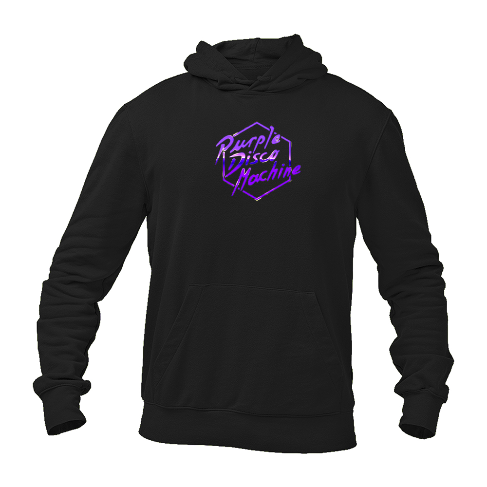 Men's Purple Disco Machine Pullover Hoodie