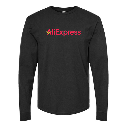 Men's AliExpress Logo Long Sleeve T-Shirt