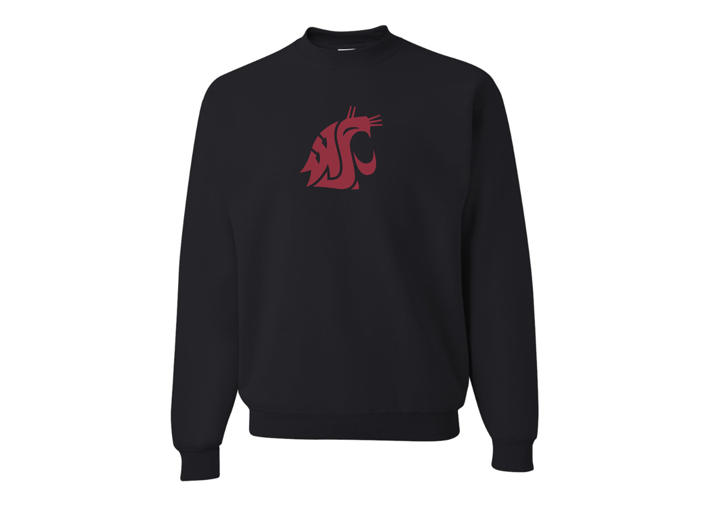 Men's Washington State Cougars JERZEES NuBlend Crewneck Sweatshirt