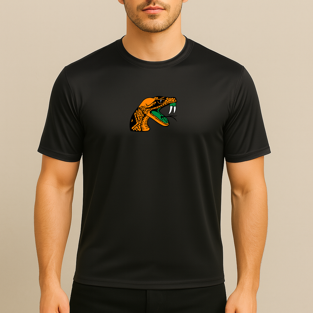 Men's Florida AM Rattlers Logo Polyester T-Shirt