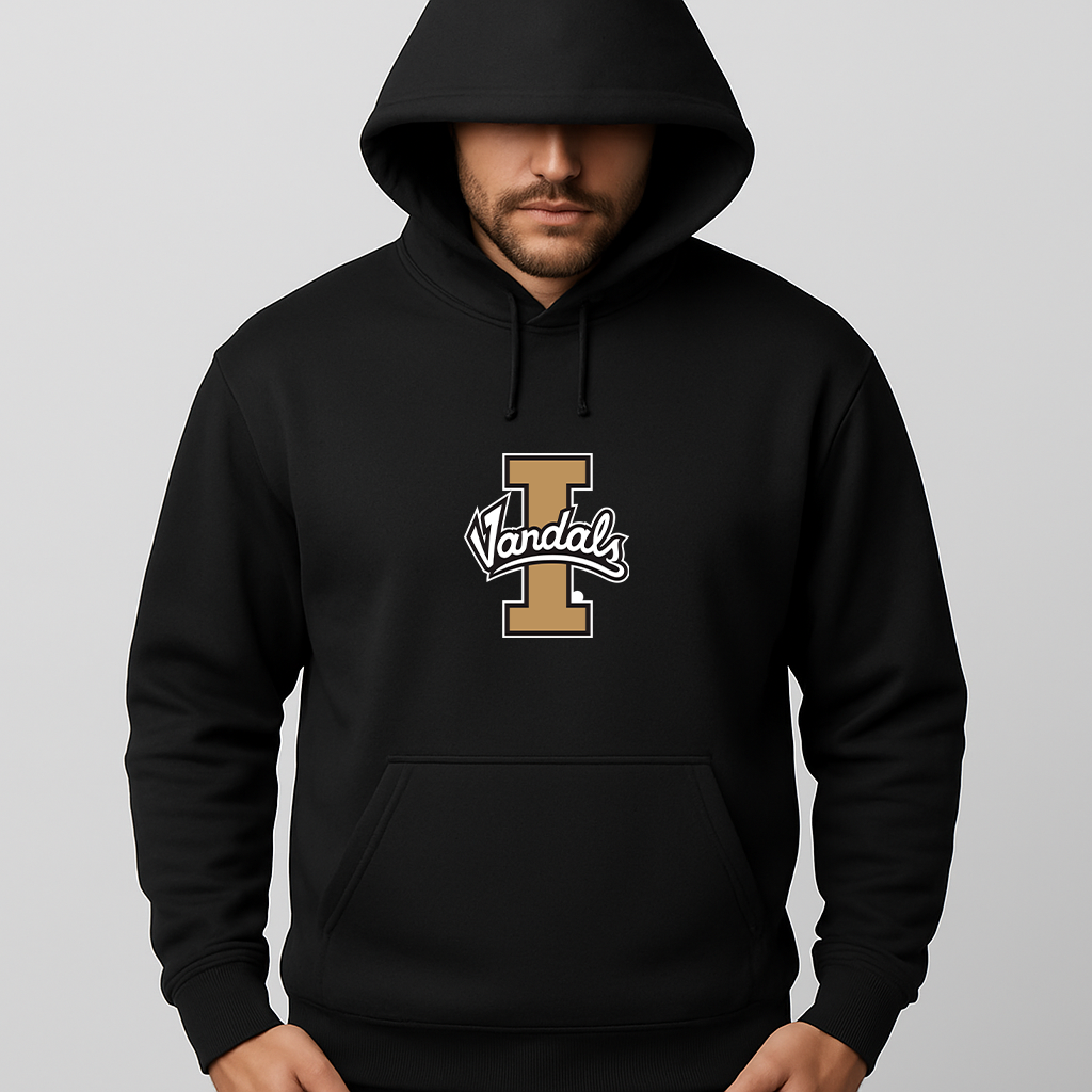Men's Idaho Vandals Logo Pullover Hoodie