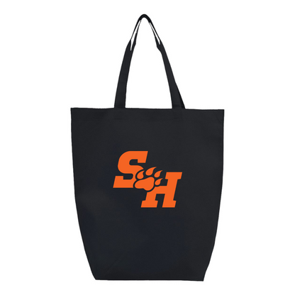 Sam Houston State Bearkats Logo Q-Tees Non-Woven Gusset Bottom Tote