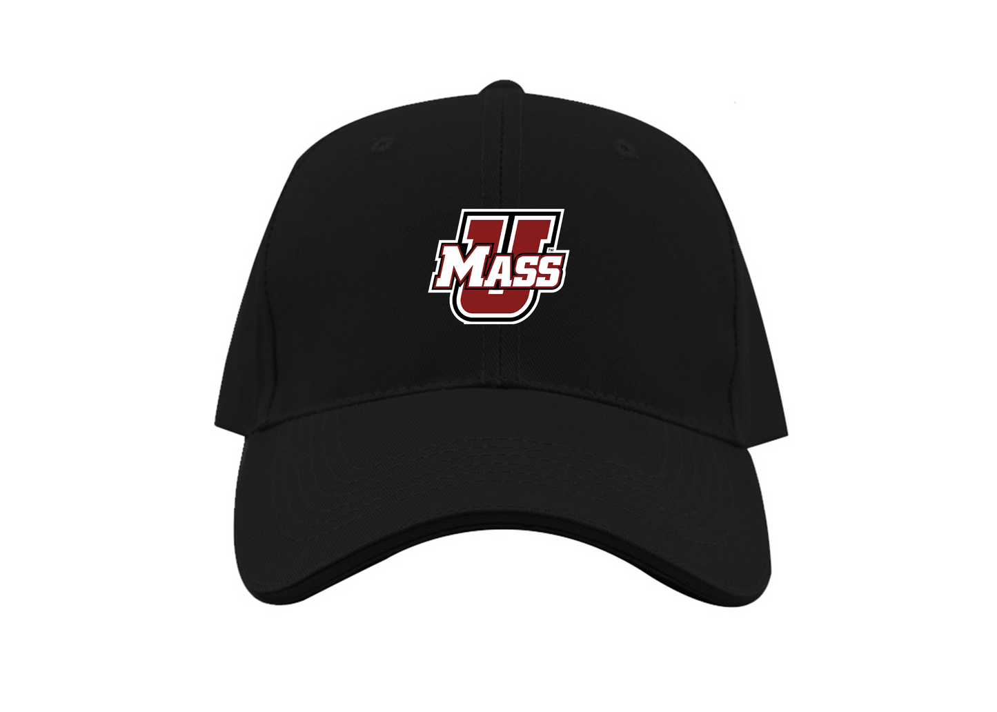 Massachusetts Minutemen Logo Dad Baseball Cap Hat