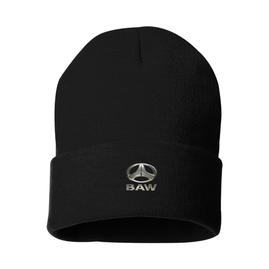 Beijing Automobile Works Logo Beanie Hat