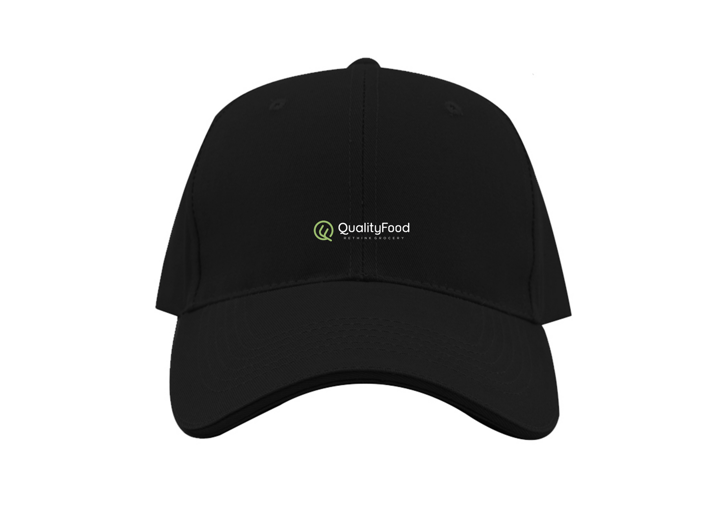 Quality Food Logo Dad Baseball Cap Hat