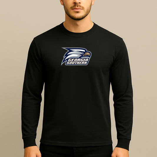 Men's Georgia Southern Eagles Logo Long Sleeve T-Shirt