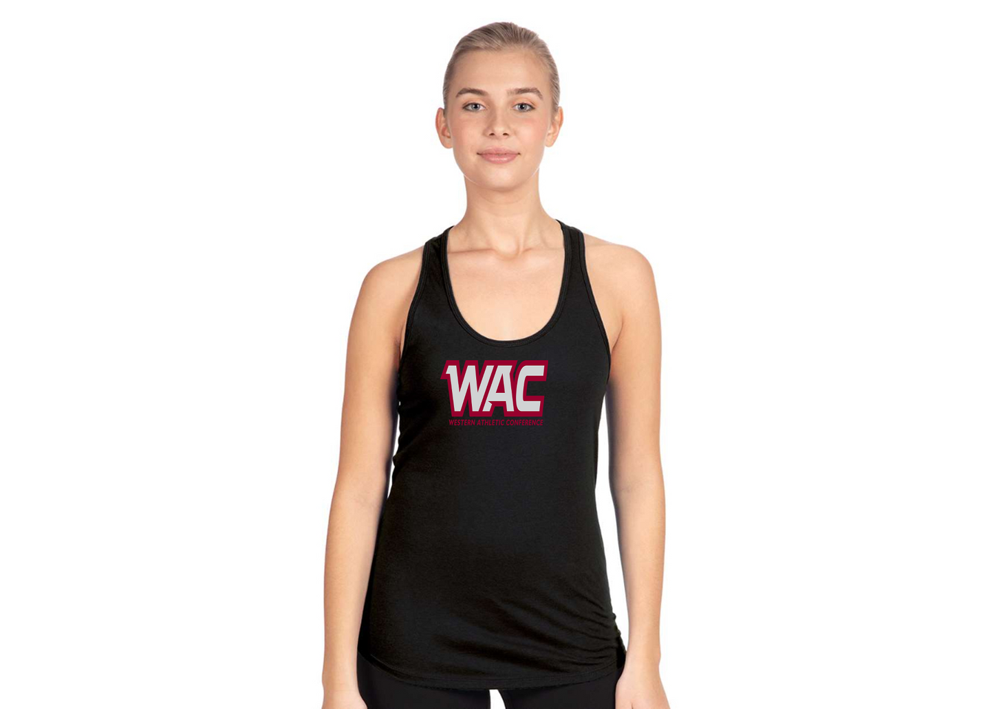 Women's Western Athletic Conference Next Level Ideal Racerback Tank