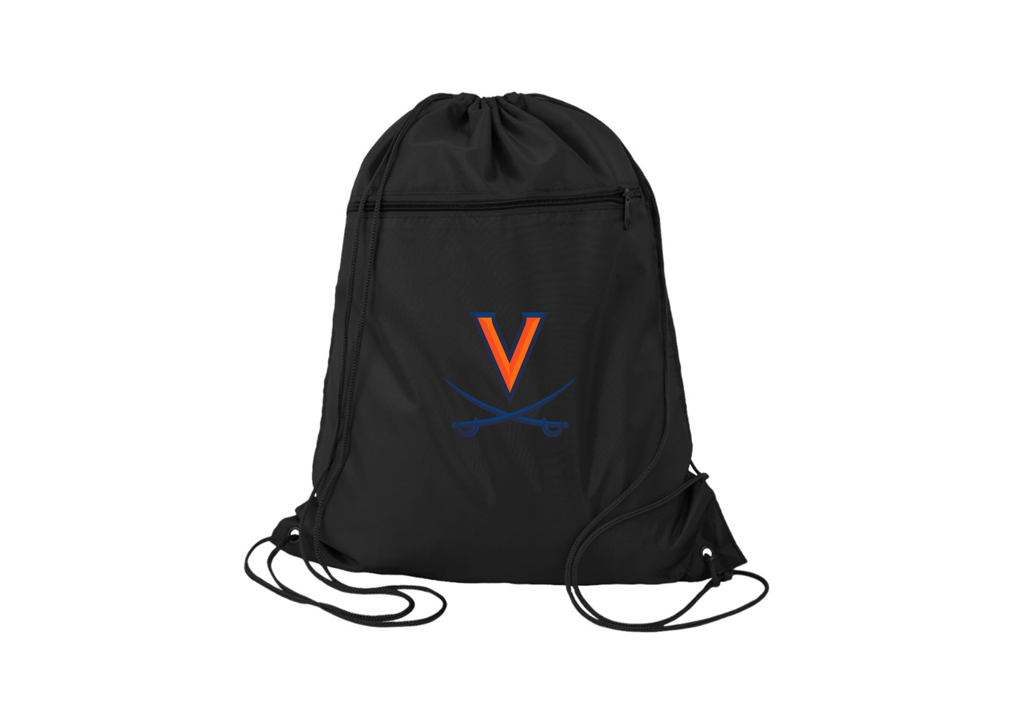 Virginia Cavaliers Q-Tees - Polyester Cinchpack