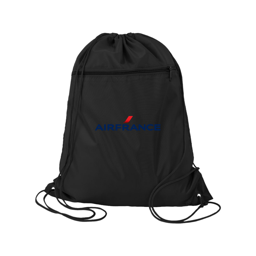 Air France Logo Q-Tees - Polyester Cinchpack