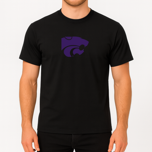 Men's Kansas State Wildcats Logo Cotton T-Shirt