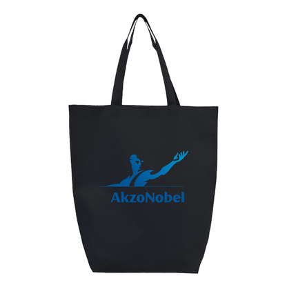 AkzoNobel Logo Q-Tees Non-Woven Gusset Bottom Tote