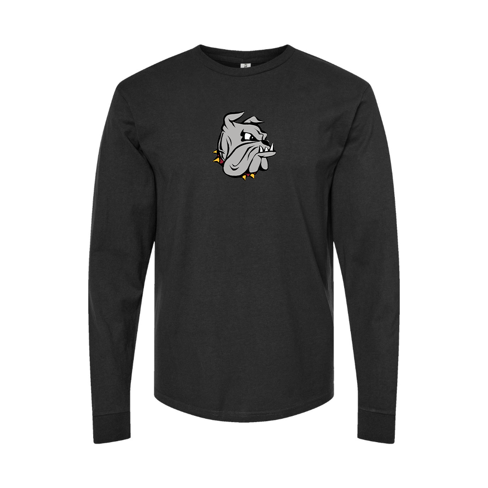 Youth Minnesota Duluth Bulldogs Logo Cotton Long Sleeve T-Shirt
