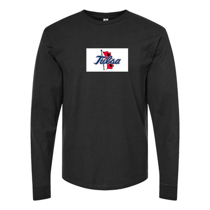 Men's Tulsa Golden Hurricane Logo Long Sleeve T-Shirt