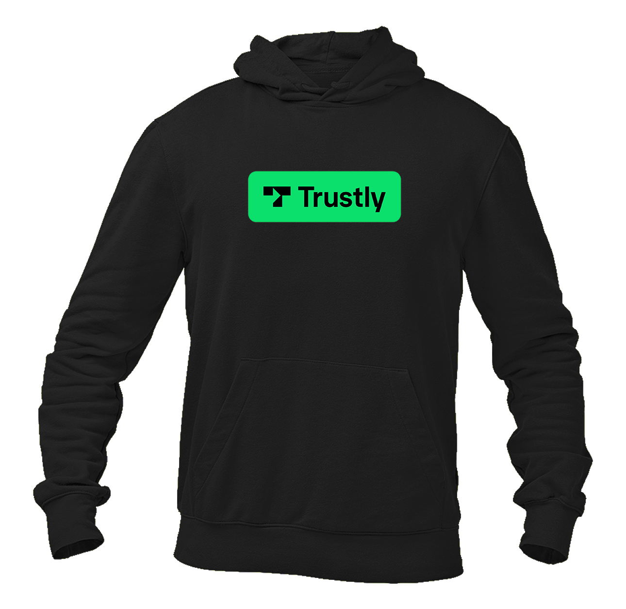 Men's Trustly Horizontal Logo Pullover Hoodie
