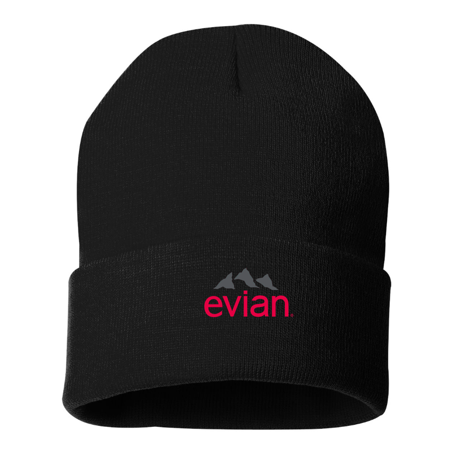 Evian Logo Beanie Hat