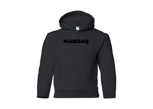 Youth Nasdaq Logo Gildan Heavy Blend  Hooded Sweatshirt