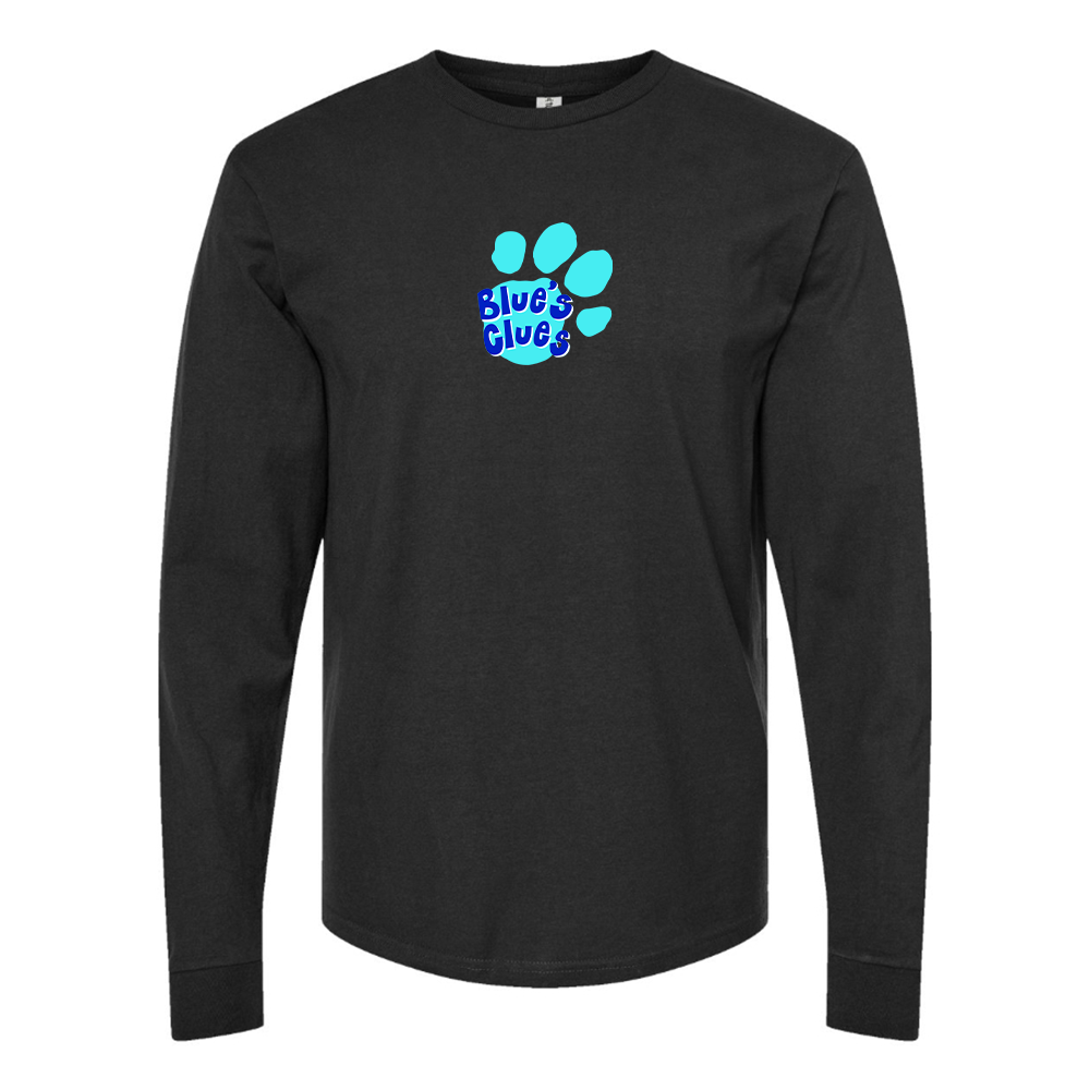Men's Blues Clues Logo Long Sleeve T-Shirt