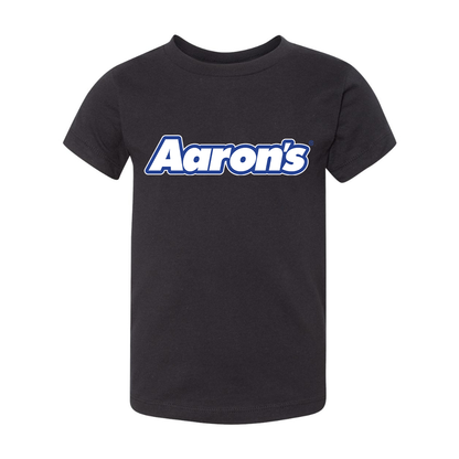 Aaron_s Logo BELLA  CANVAS Toddler Jersey Tee