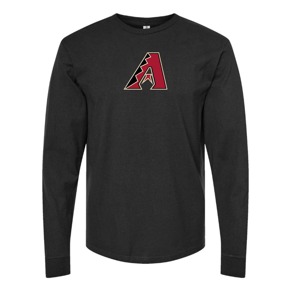 Men's Arizona Diamondbacks Logo Long Sleeve T-Shirt