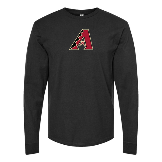 Men's Arizona Diamondbacks Logo Long Sleeve T-Shirt