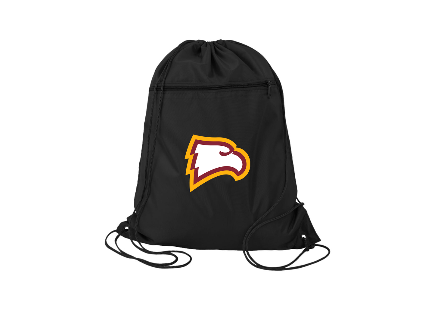 Winthrop Eagles Q-Tees - Polyester Cinchpack