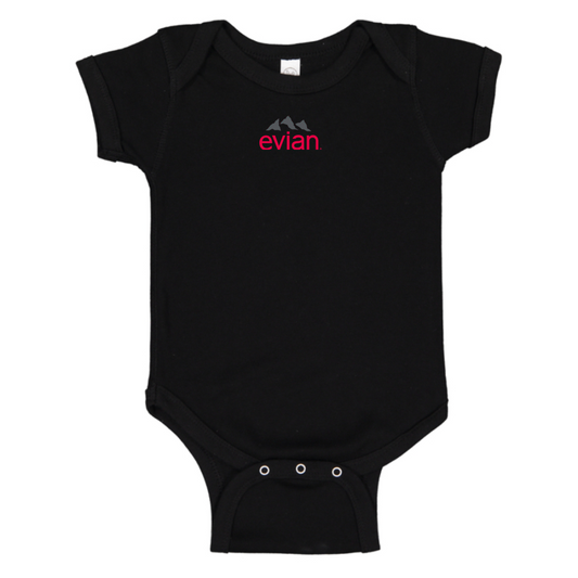 Evian Logo Baby Romper Onesie
