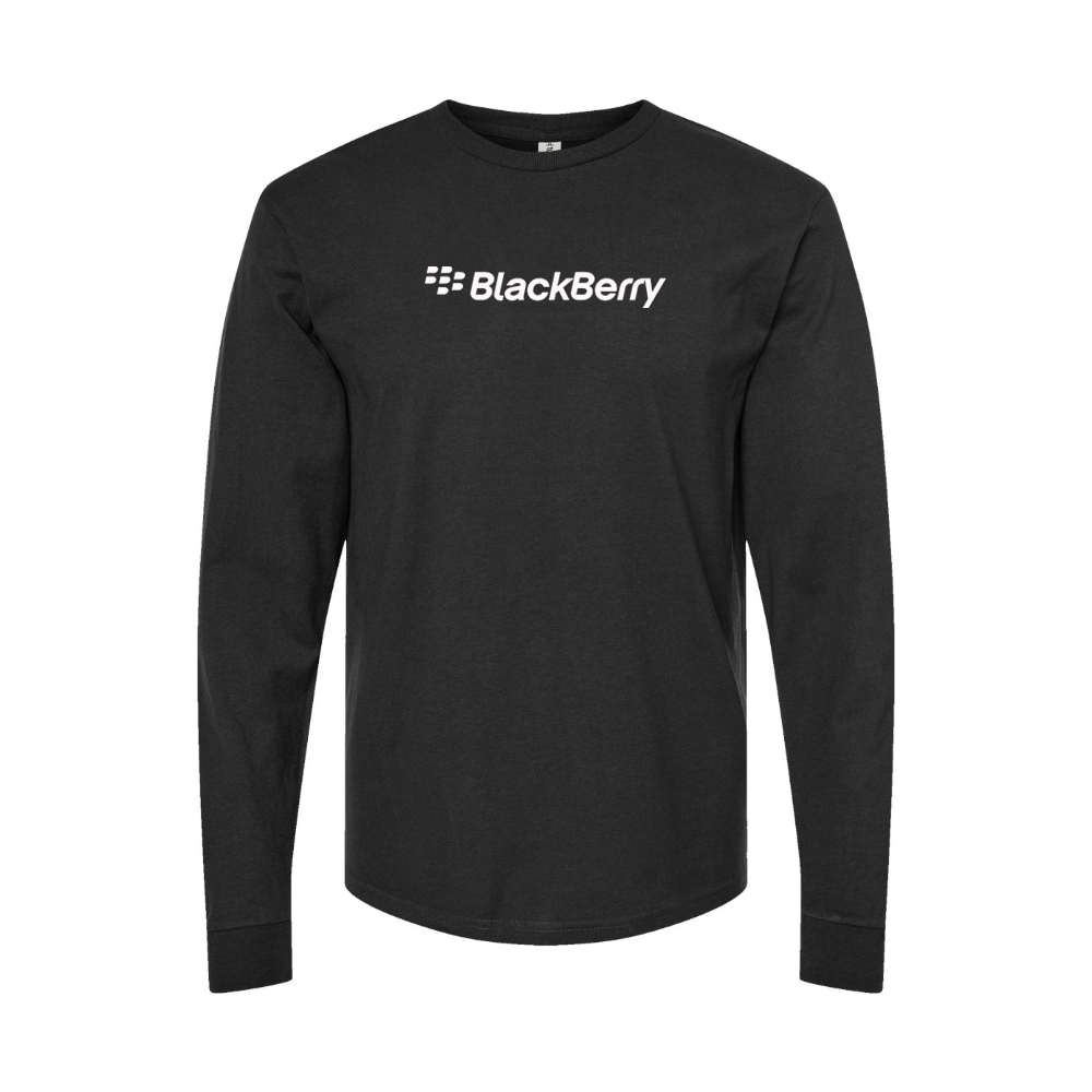 Men's Blackberry Logo Long Sleeve T-Shirt