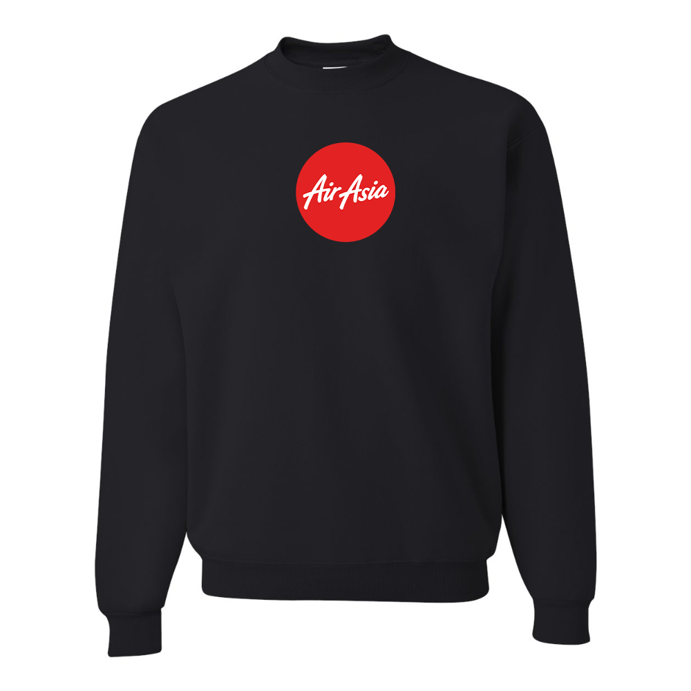 Men's Air Asia Logo  JERZEES NuBlend Crewneck Sweatshirt