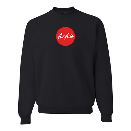 Men's Air Asia Logo  JERZEES NuBlend Crewneck Sweatshirt