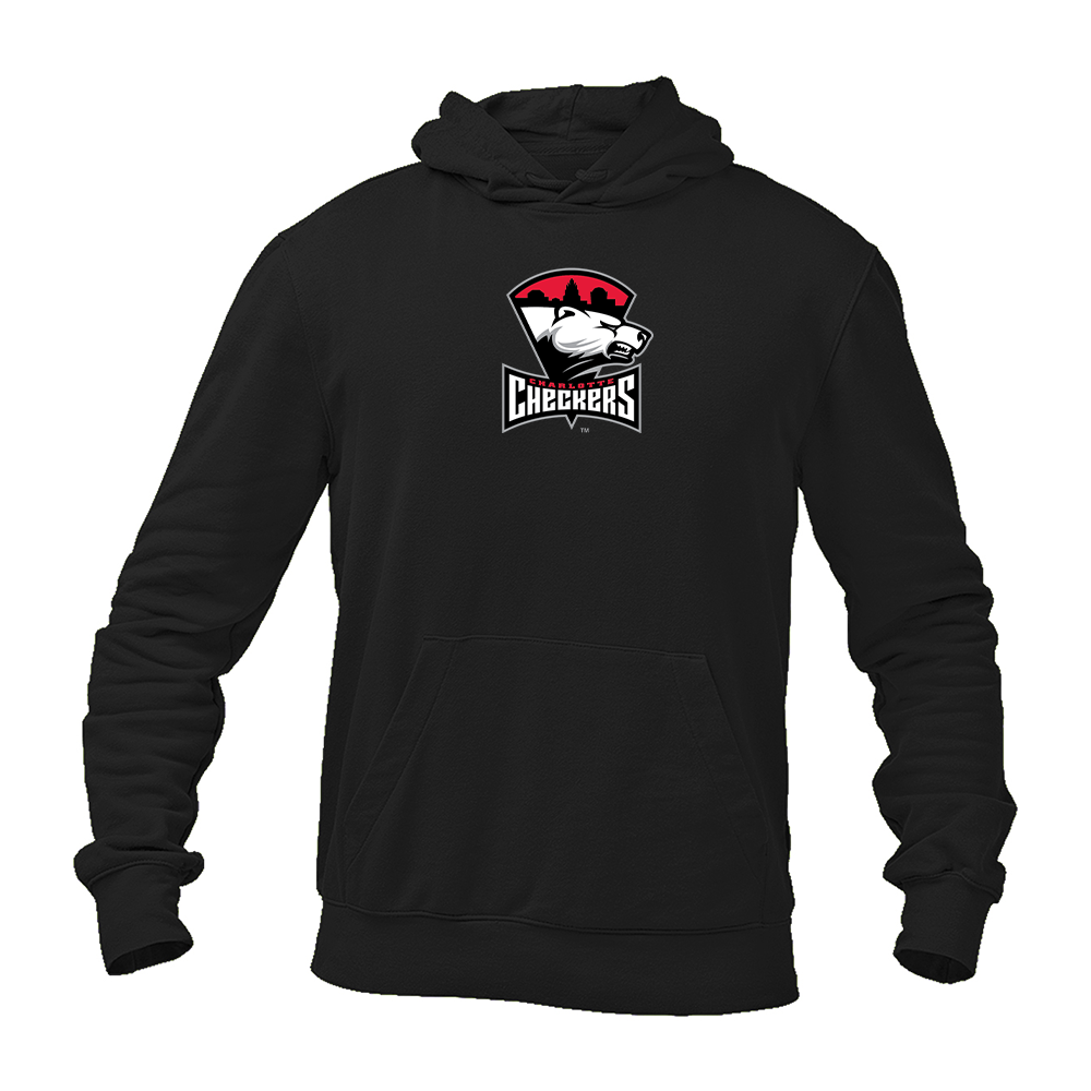 Men's Charlotte Checkers Logo Pullover Hoodie