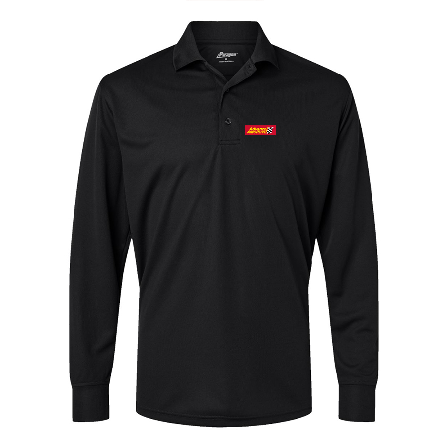 Men's Advance Auto Parts Logo  Paragon Prescott Long Sleeve Polo