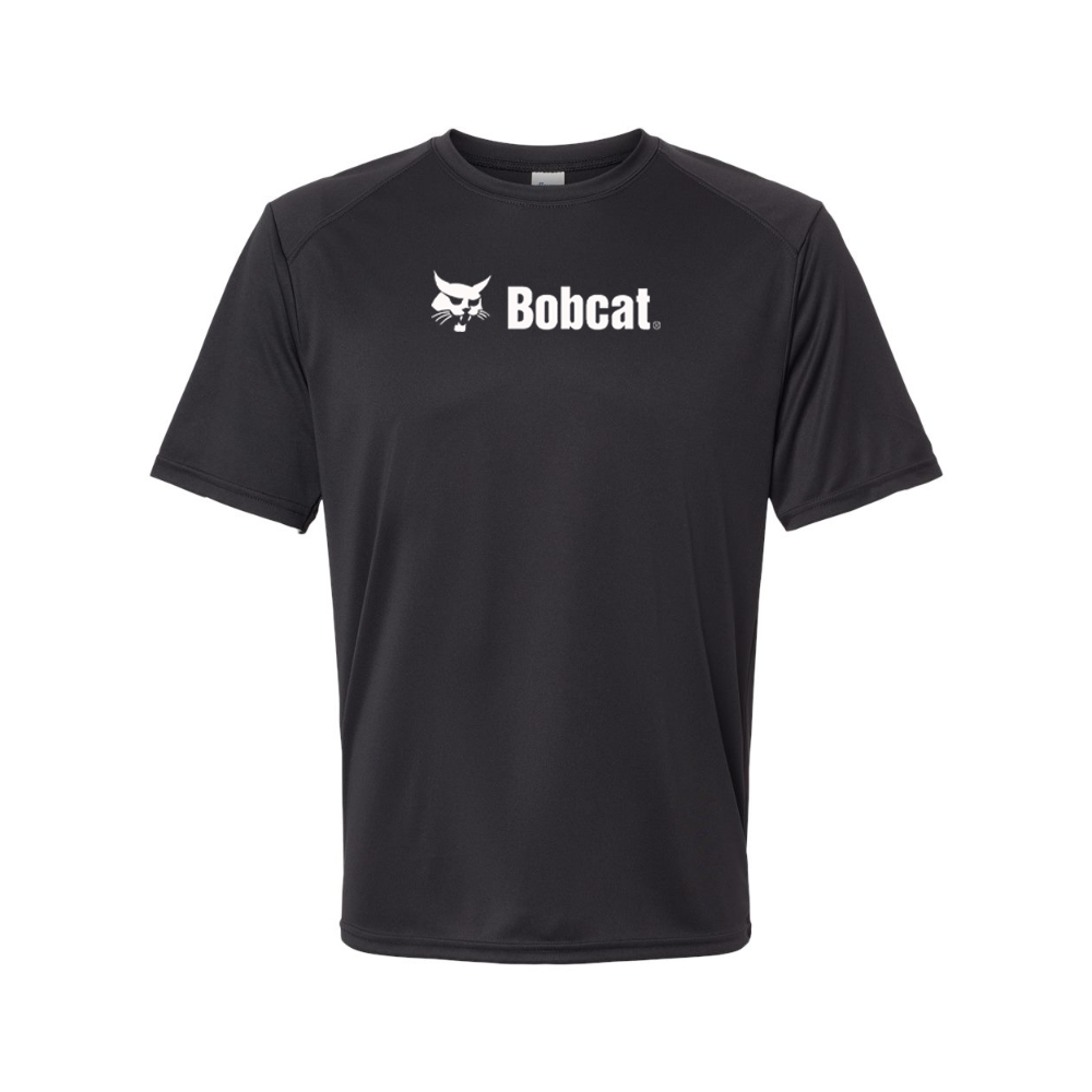 Men's Bobcat Company Logo Polyester T-Shirt