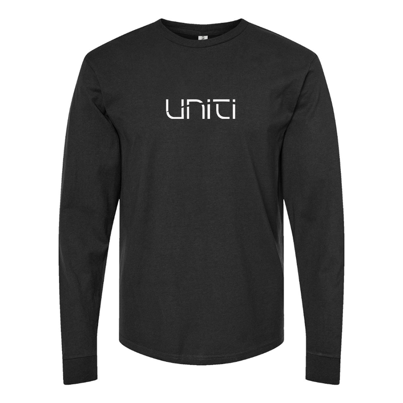 Youth Uniti Logo Cotton Long Sleeve T-Shirt