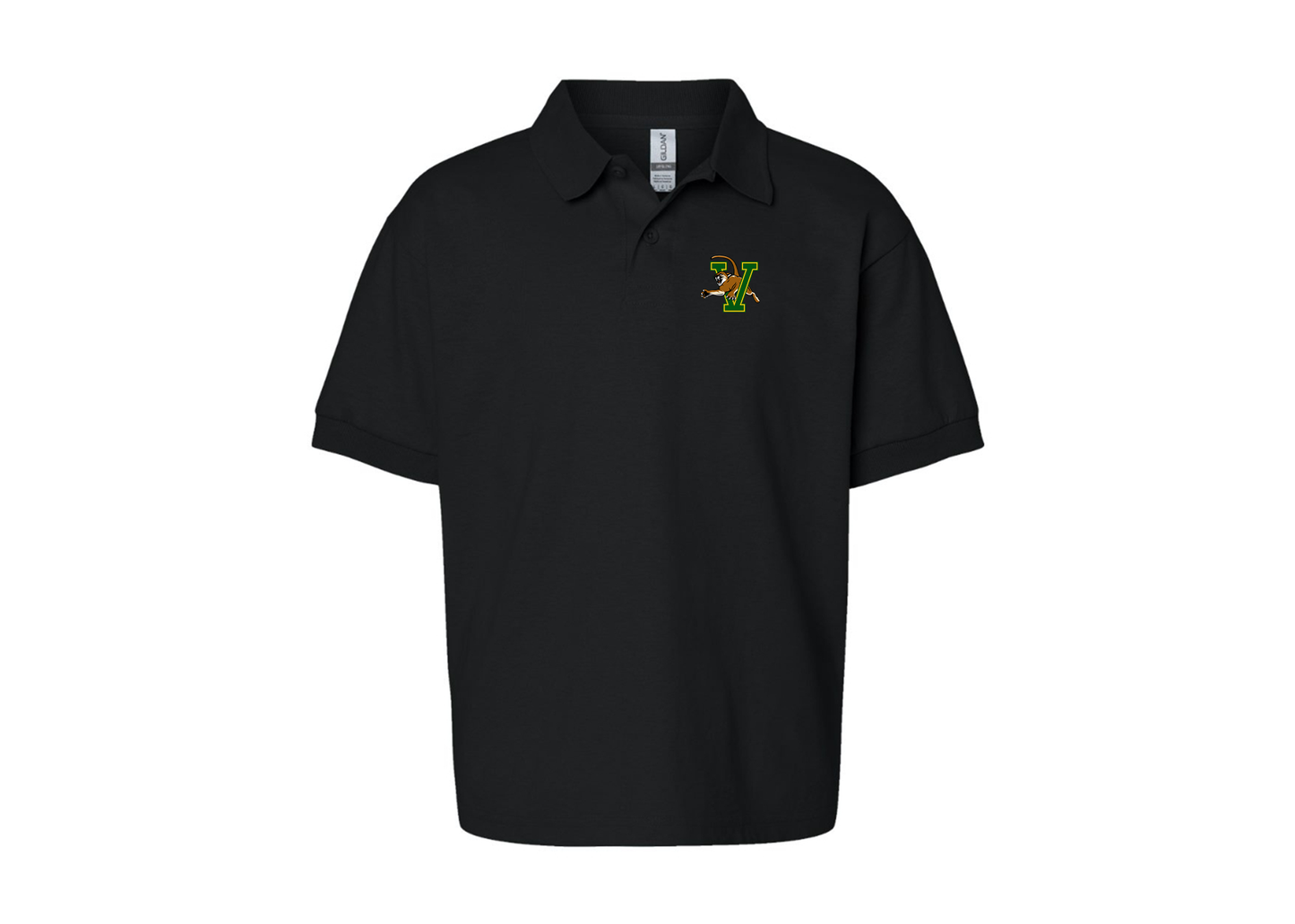 Youth Vermont Catamounts Dry Blend Jersey Polo