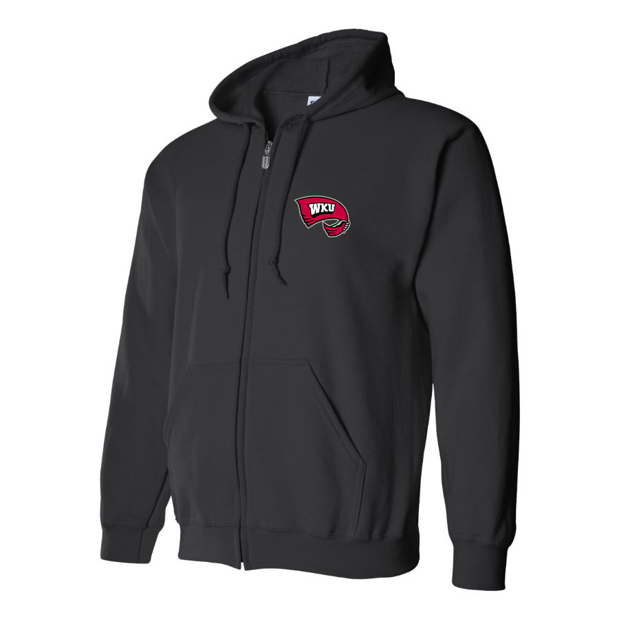 Men's Western Kentucky Hilltoppers Logo Zipper Hoodie