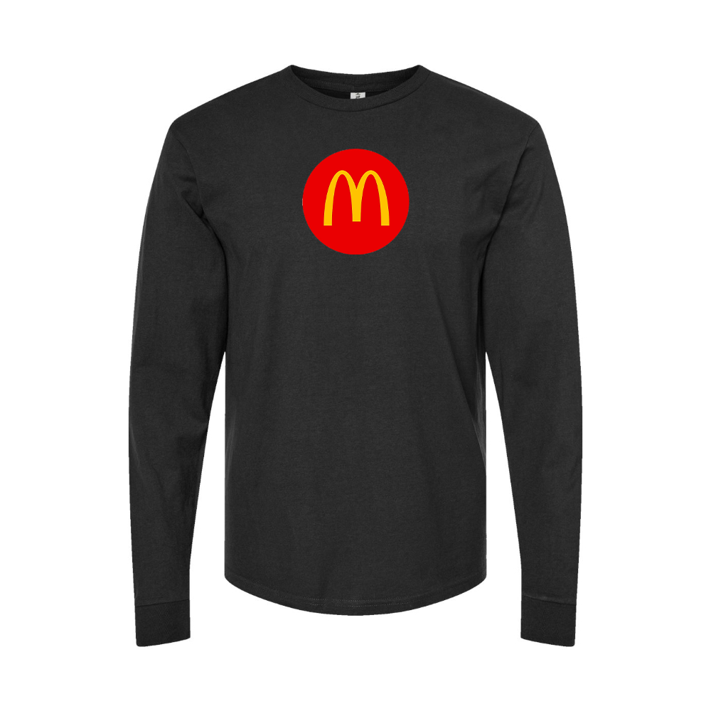 Men's McDonalds  Logo Long Sleeve T-Shirt