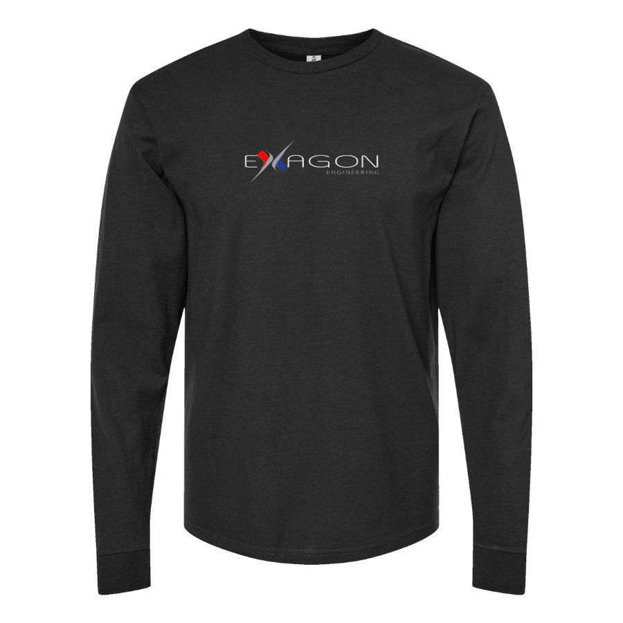Men's Exagon Engineering Logo Long Sleeve T-Shirt