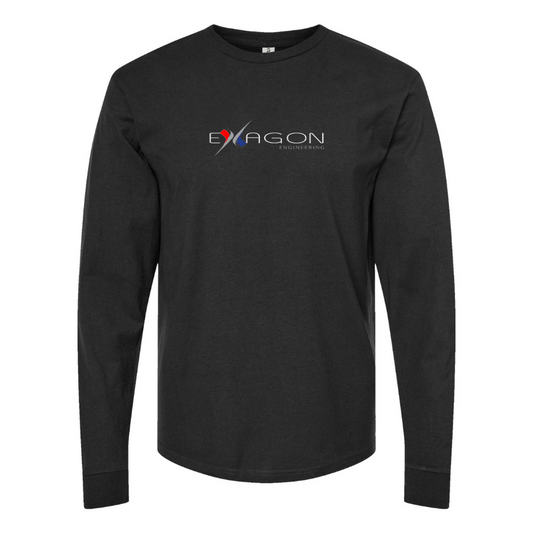 Men's Exagon Engineering Logo Long Sleeve T-Shirt