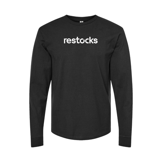 Men's Restocks Logo Long Sleeve T-Shirt