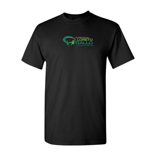 Men's Farmacia Loreto Gallo Logo Cotton T-Shirt