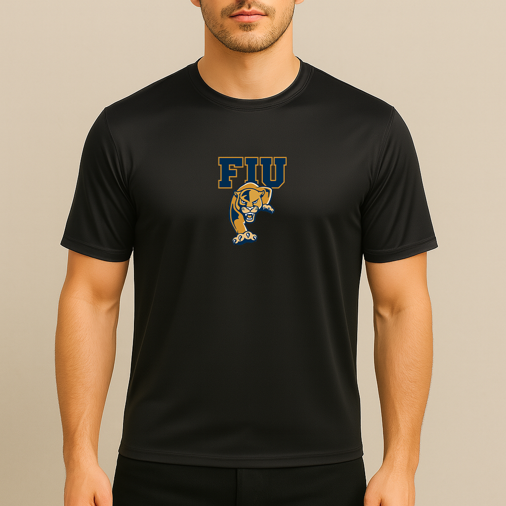 Men's FIU Panthers Logo Polyester T-Shirt