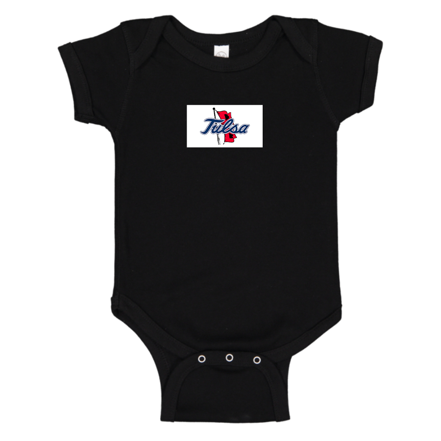 Tulsa Golden Hurricane Logo Baby Romper Onesie