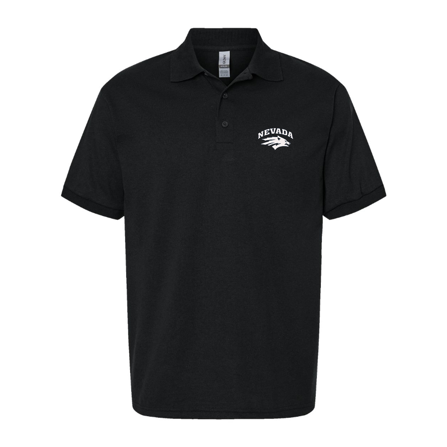 Men's Nevada Wolf Pack Logo Dry Blend Polo